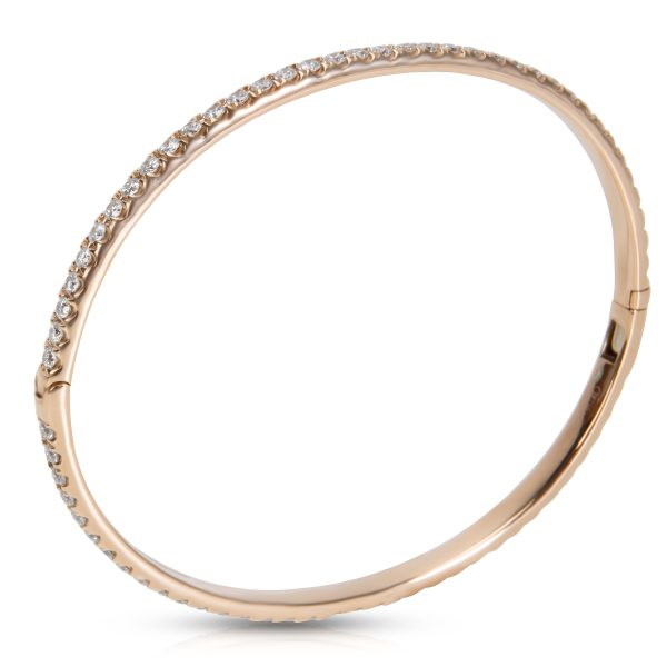 032429 pv Diamond Bangle in 18K Rose Gold 244 CTW