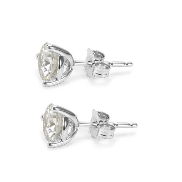 035513 sv 50ebcdb8 22b7 4e58 b4e4 315fd897efa3 3 Prong Diamond Stud Earrings in 14K White Gold 150 CTW