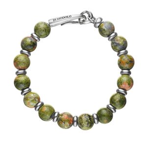 Di Modolo Unakite Bracelet in Plated Rhodium MSRP 250 Chanel Matelasse Denim Chain Shoulder Bag