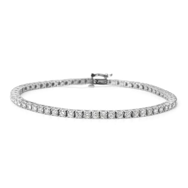 Diamond Tennis Bracelet in 14k White Gold 311 CTW Diamond Tennis Bracelet in 14k White Gold 311 CTW