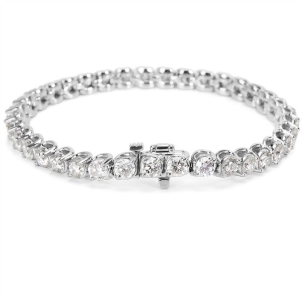 041118 bv d787251b b18a 4ff3 9865 ad9be53d1b55 Diamond Tennis Bracelet in 14KT White Gold 864 ctw