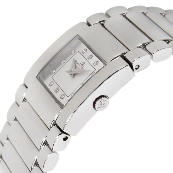 042824 lv Baume Mercier Catwalk MV045219 Ladies Watch in Diamond Stainless Steel