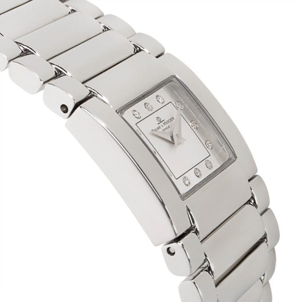 042824 rv Baume Mercier Catwalk MV045219 Ladies Watch in Diamond Stainless Steel