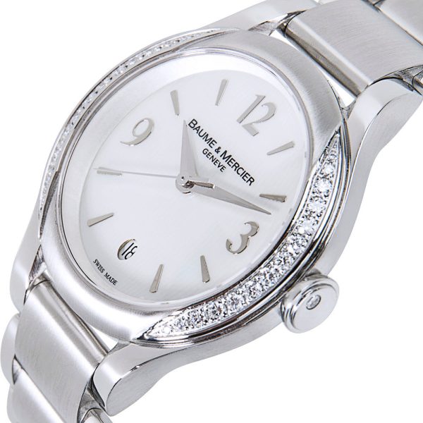 043732 lv 96034f51 31f7 481d b1b3 ad175019af5b Baume Mercier Ilea MOA08771 Ladies Watch in Stainless Steel