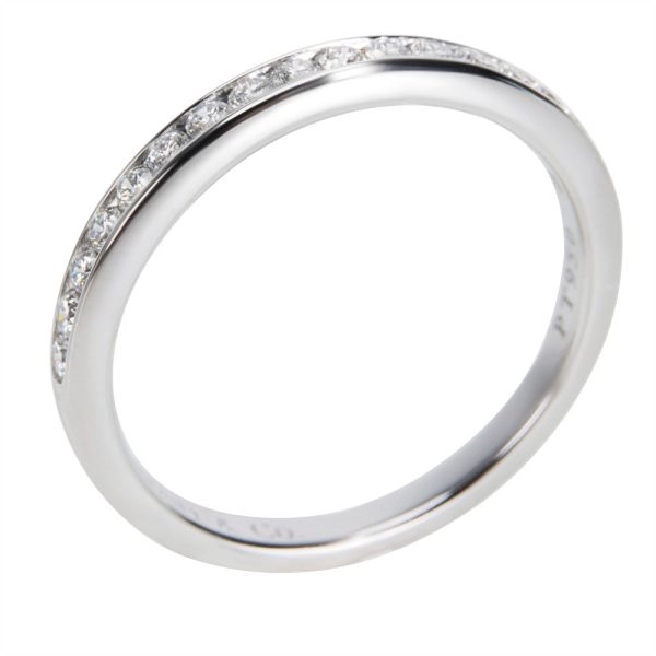 Wedding Band Platinum Tiffany Co Diamond Wedding Band in Platinum 024 CTW