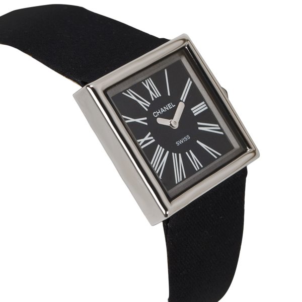 046943 rv Chanel Acier Square Womens Watch in Stainless Steel