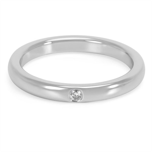 Tiffany Co Tiffany Co Elsa Peretti Diamond Ring in Platinum 002 CTW