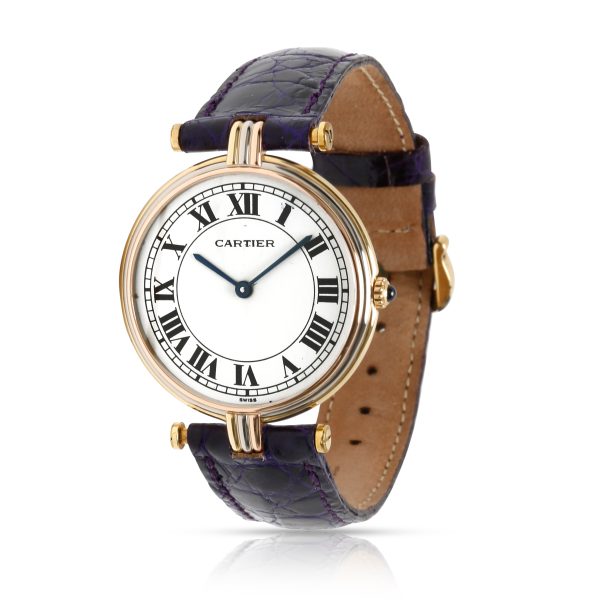 Cartier Vendome 8988 Womens Watch in 18K 3 Tone Gold Cartier Vendome 8988 Womens Watch in 18K 3 Tone Gold