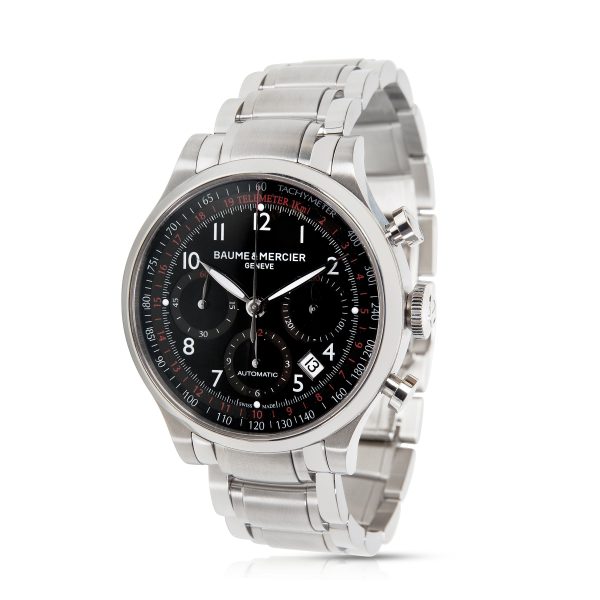 Baume Mercier Capeland Chronograph MOA10062 Mens Watch in Stainless Steel Baume Mercier Capeland Chronograph MOA10062 Mens Watch in Stainless Steel