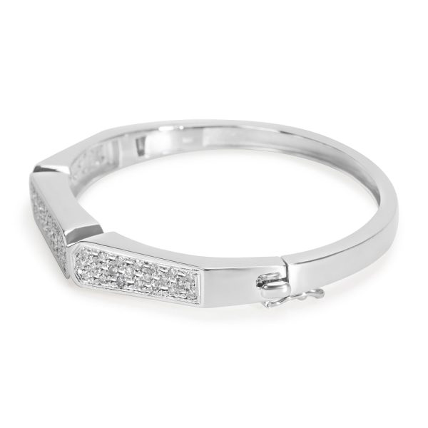 059208 sv 73212967 bd8f 432a 83ec 5cf6ad94afe1 Diamond Bangle in 14K White Gold 183 CTW