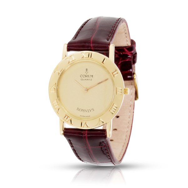 Corum Romulus 5010156 Unisex Watch in Yellow Gold Corum Romulus 5010156 Unisex Watch in Yellow Gold