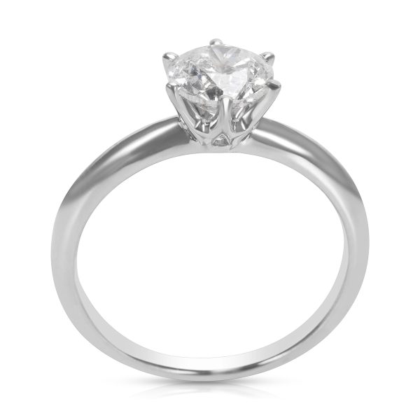 Rings Solitaire Diamond Engagement Ring in 18KT White Gold 113ctw