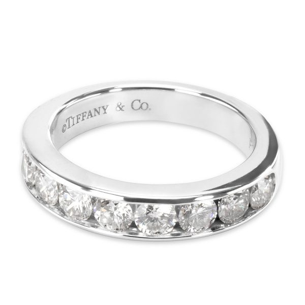 Rings Tiffany Co Diamond Wedding Band in Platinum 100 CTW