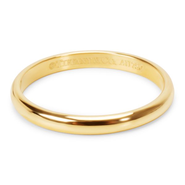 Tiffany Co Wedding Band in 18K Yellow Gold Tiffany Co Wedding Band in 18K Yellow Gold