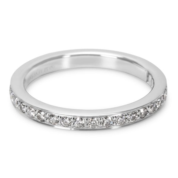 Rings Tiffany Co Diamond Wedding Band in Platinum 021 CTW