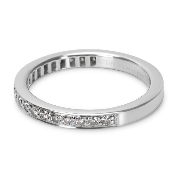 Wedding Band Platinum Tiffany Co Diamond Wedding Band in Platinum 021 CTW