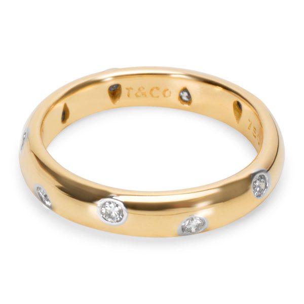 Tiffany Co Etoile Ring in 18K Yellow Gold 022 CTW Tiffany Co Etoile Ring in 18K Yellow Gold 022 CTW