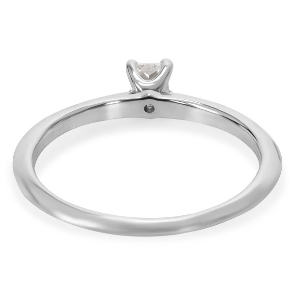 079998 bv 4fde5d37 3ac3 419b 8263 1ba79812059b Tiffany Co Princess Diamond Engagement Ring in Platinum G VVS1 019 ctw