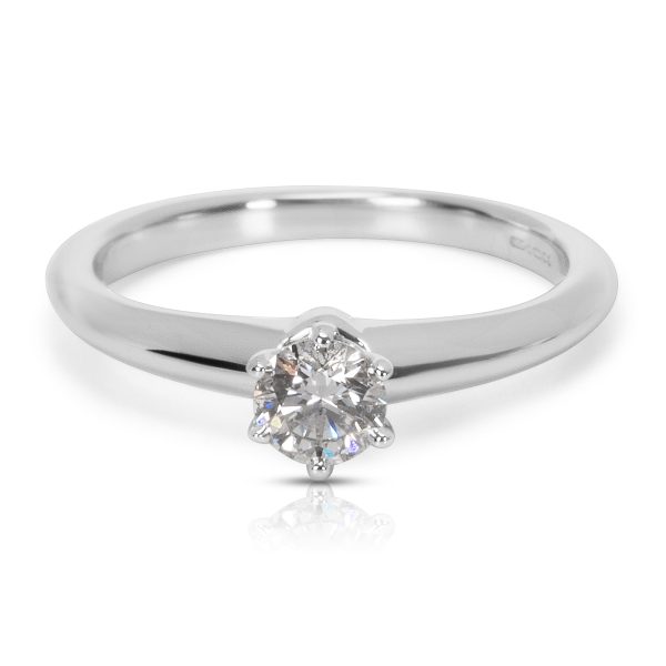 Tiffany Co Tiffany Co Certified Diamond Engagement Ring in Platinum E VS1 026