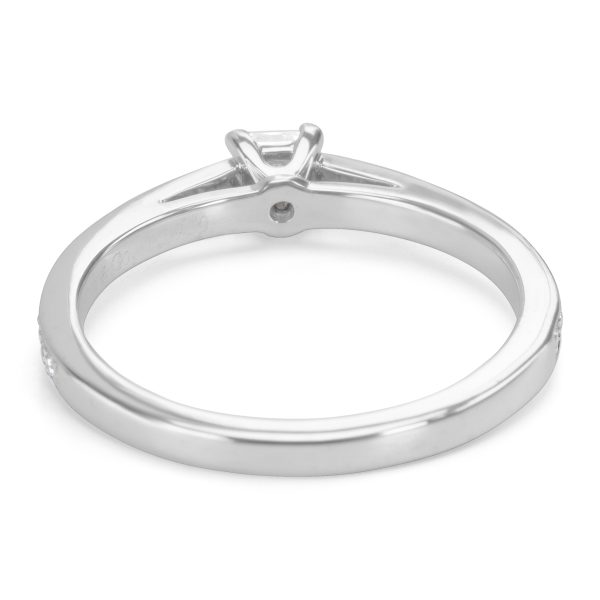 081766 bv Tiffany Co Grace Diamond Engagement Ring in Platinum 030 ctw