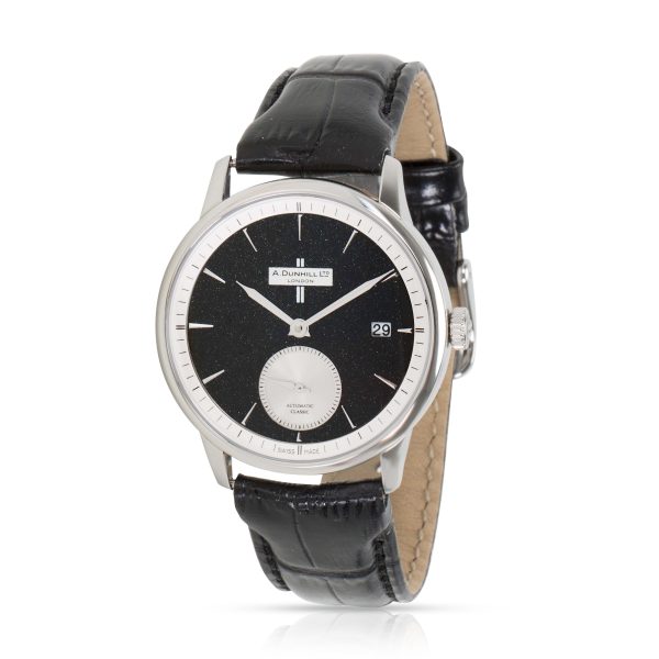 Dunhill Classic Crushed Black Diamond DCM06848 Mens Watch in Stainless Steel Dunhill Classic Crushed Black Diamond DCM06848 Mens Watch in Stainless Steel