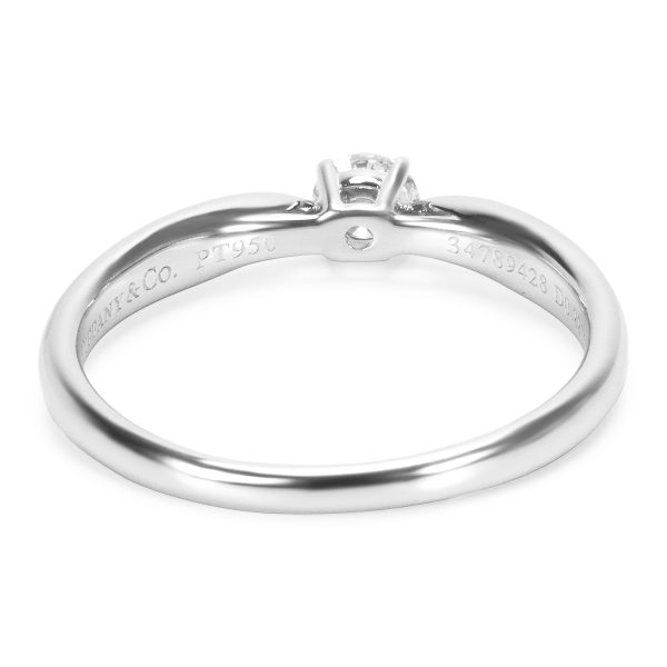 085156 bv Tiffany Co Harmony Diamond Engagement Ring in Platinum 022 CTW