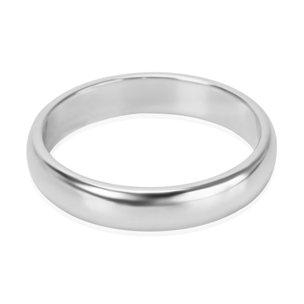 Platinum Mens Ring Tiffany Co Classic Mens Wedding Band in Platinum 4mm