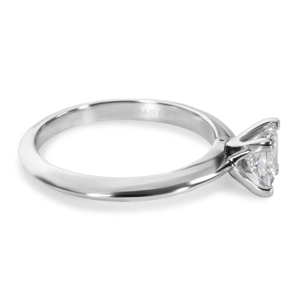 086075 sv 11bda628 83f1 4c1c a49d dafdd7461ed1 Tiffany Co Solitaire Princess Diamond Engagement Ring in Platinum 053 ct