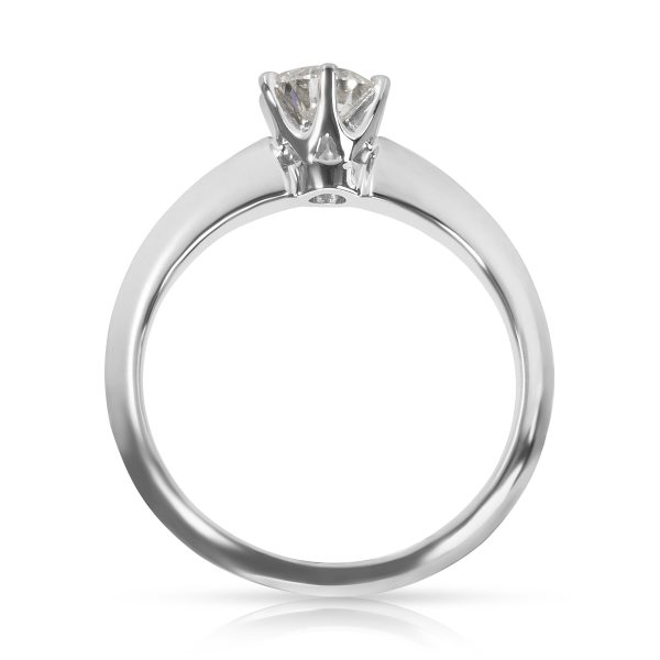 Rings Solitaire Diamond Engagement Ring in Platinum 050 ctw