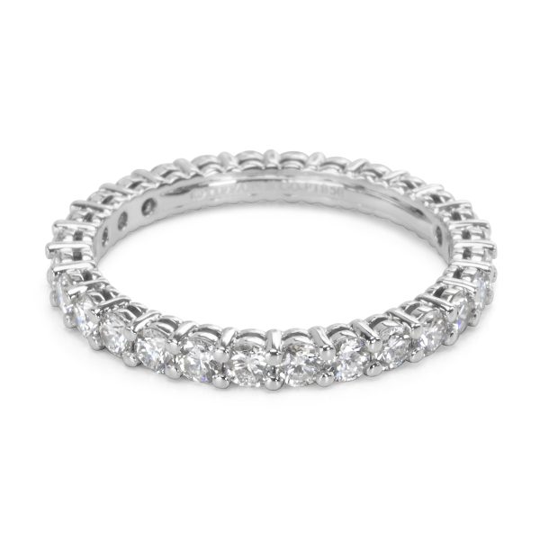 086834 sv 606bedf4 bbd1 4987 ad3e 069c62124720 Tiffany Co Embrace Diamond Eternity Band in Platinum 100ctw