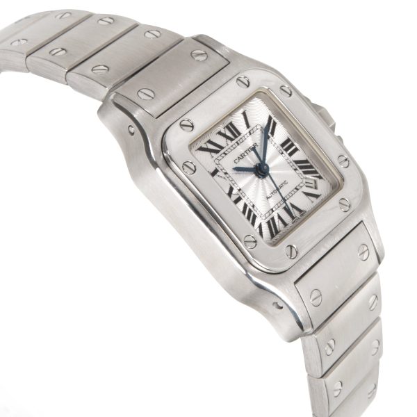 086836 rv 325e1418 d73e 49d9 a0b2 7e102a56346f Cartier Santos W20054D6 Womens Watch in Stainless Steel