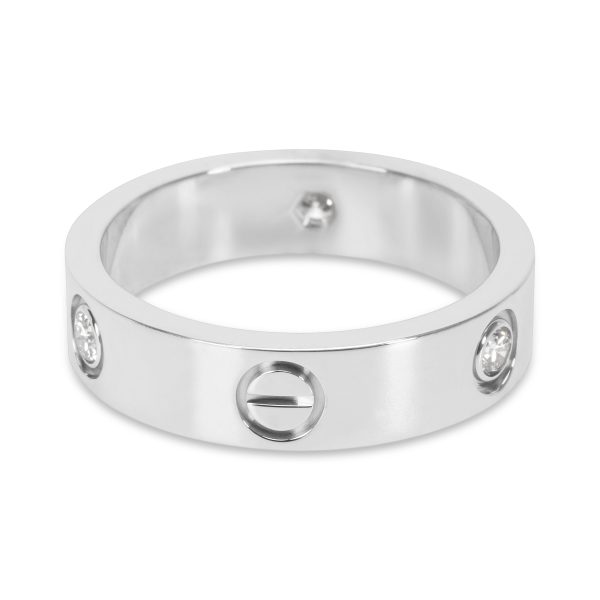 Cartier Cartier Love Ring with Diamonds in 18KT White Gold 030 ctw