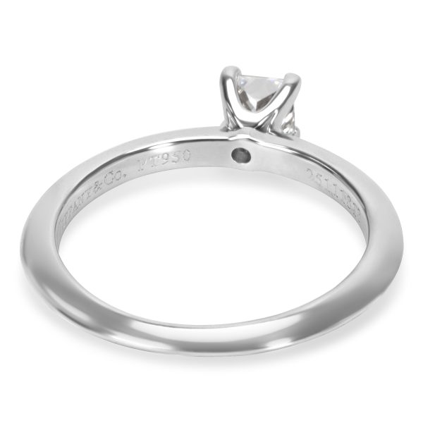 Rings Tiffany Co Diamond Engagement Ring in Platinum 027 ct EVVS1