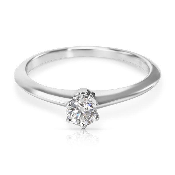 Tiffany Co Tiffany Co Diamond Engagement Ring in Platinum 027 ctw