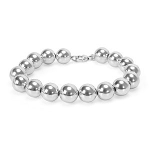 TIffany Co Ball Bracelet in Sterling Silver 10mm 75 inch About Us