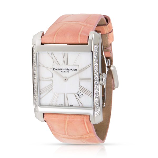 Baume Mercier Hampton Square MOA08743 Ladies Watch in Stainless Steel Baume Mercier Hampton Square MOA08743 Ladies Watch in Stainless Steel