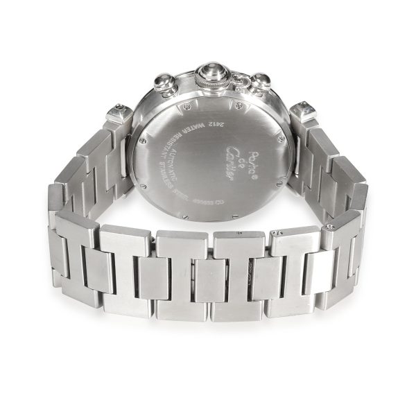 089018 bv e7b9e7ef 9dfe 40e5 9cf2 041113fe07f7 Cartier Pasha 2412 Mens Watch in Stainless Stainless Steel