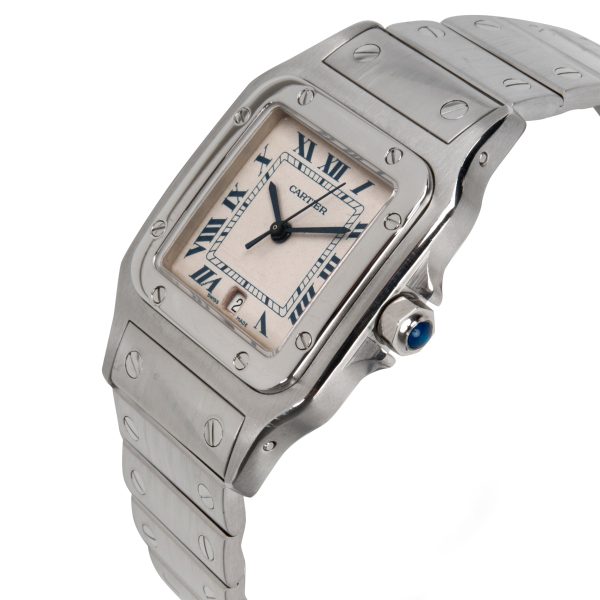 089662 lv Cartier Santos Galbee W20060D6 Mens Watch in Stainless Steel