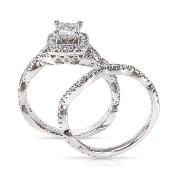 Neil Lane Diamond Engagement Bridal Set 14K White Gold 130 ctw Neil Lane Diamond Engagement Bridal Set 14K White Gold 130 ctw