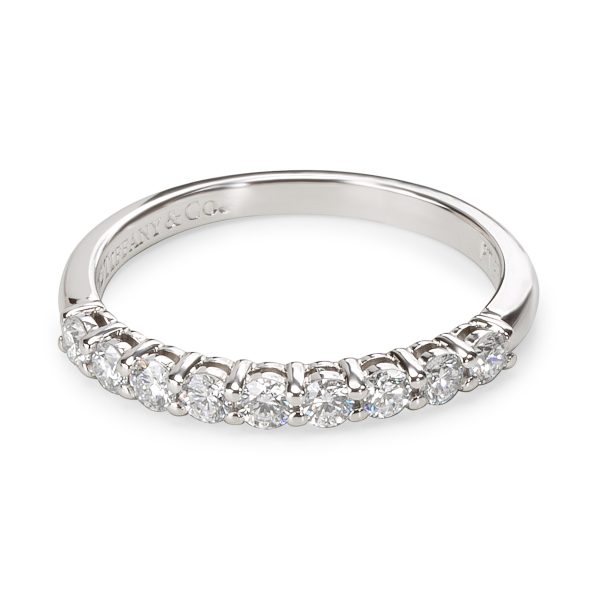 Tiffany Co Embrace Diamond 9 Stone Band in Platinum 14 CTW Tiffany Co Embrace Diamond 9 Stone Band in Platinum 14 CTW