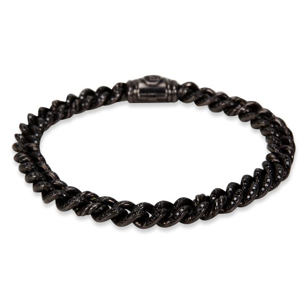 David Yurman Petite Pave Curb Link Mens Bracelet David Yurman Petite Pave Curb Link Mens Bracelet