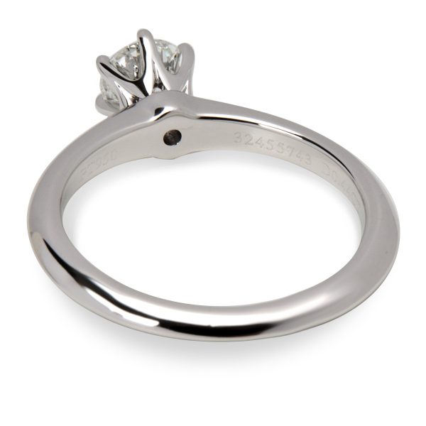 Tiffany Co Diamond Solitaire Ring in Platinum 044 CTW Tiffany Co Diamond Solitaire Ring in Platinum 044 CTW