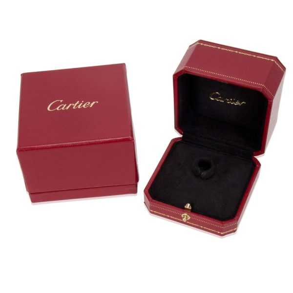 091710 box Cartier Panthere Griffe Ring in 18KT White Gold 170 ctw