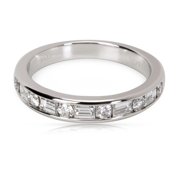 Tiffany Co Round Baguette Diamond Band 34 CTW Tiffany Co Round Baguette Diamond Band 34 CTW