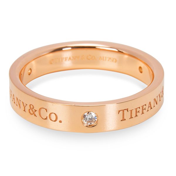 Tiffany Co Tiffany Co Diamond Band in 18K Rose Gold