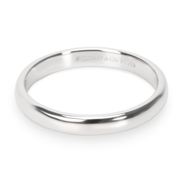 Tiffany Co Unisex Wedding Band in Platinum 3mm Tiffany Co Unisex Wedding Band in Platinum 3mm