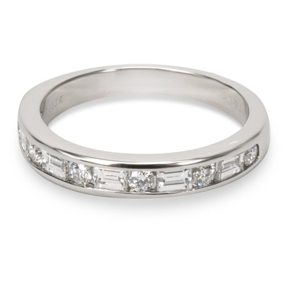 Tiffany Co Round Baguette Diamond Band in Platinum 044 ctw Tiffany Co Round Baguette Diamond Band in Platinum 044 ctw