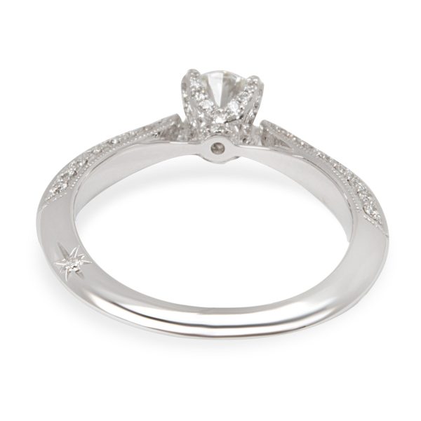 Rings Marchesa Diamond Engagement Ring in 18K White Gold 087CTW