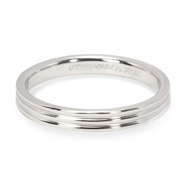 Tiffany Co Three Line Band in Platinum Tiffany Co Three Line Band in Platinum