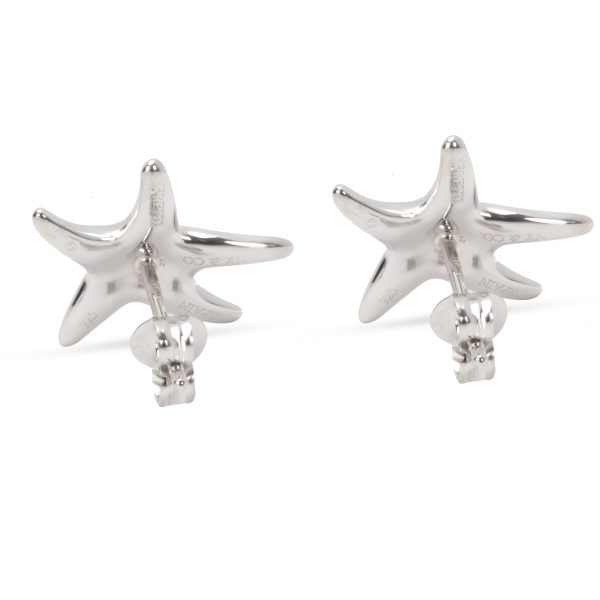 093797 bv Tiffany Co Elsa Peretti Starfish Earrings in Sterling Silver